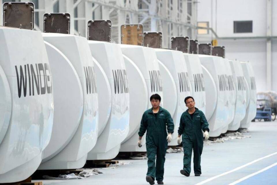 Chinesischer Windkraftanlagenhersteller Chinesischer Windkraftanlagenhersteller