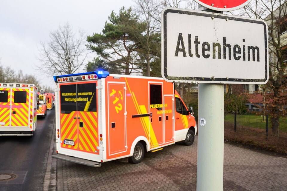 Brand im Altenheim in Hannover Brand im Altenheim in Hannover