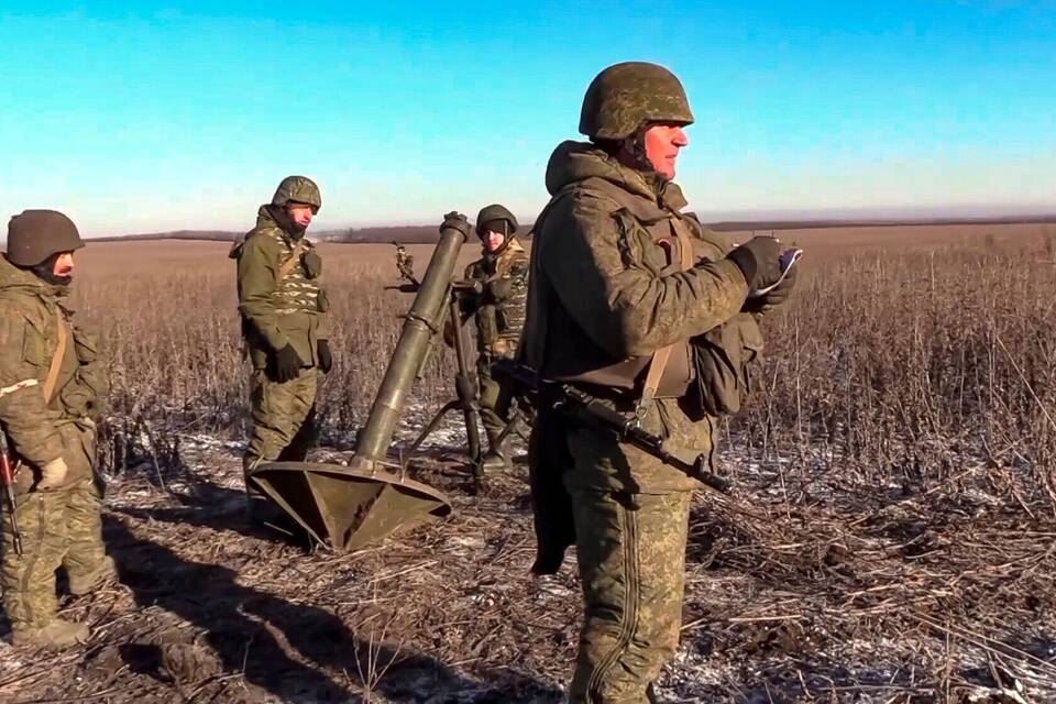 Russische Soldaten Russische Soldaten