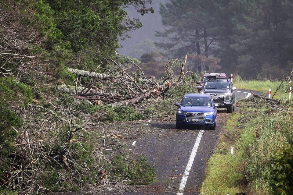 Tropensturm «Gabrielle» in Neuseeland Tropensturm «Gabrielle» in Neuseeland