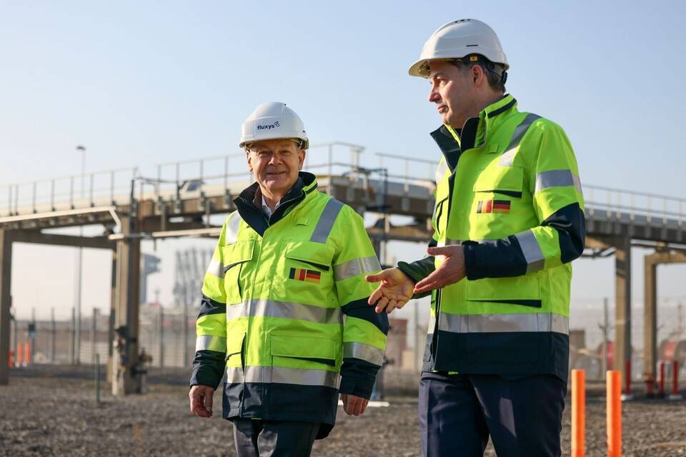 Deutsch-belgisches Energietreffen mit Kanzler Scholz Deutsch-belgisches Energietreffen mit Kanzler Scholz