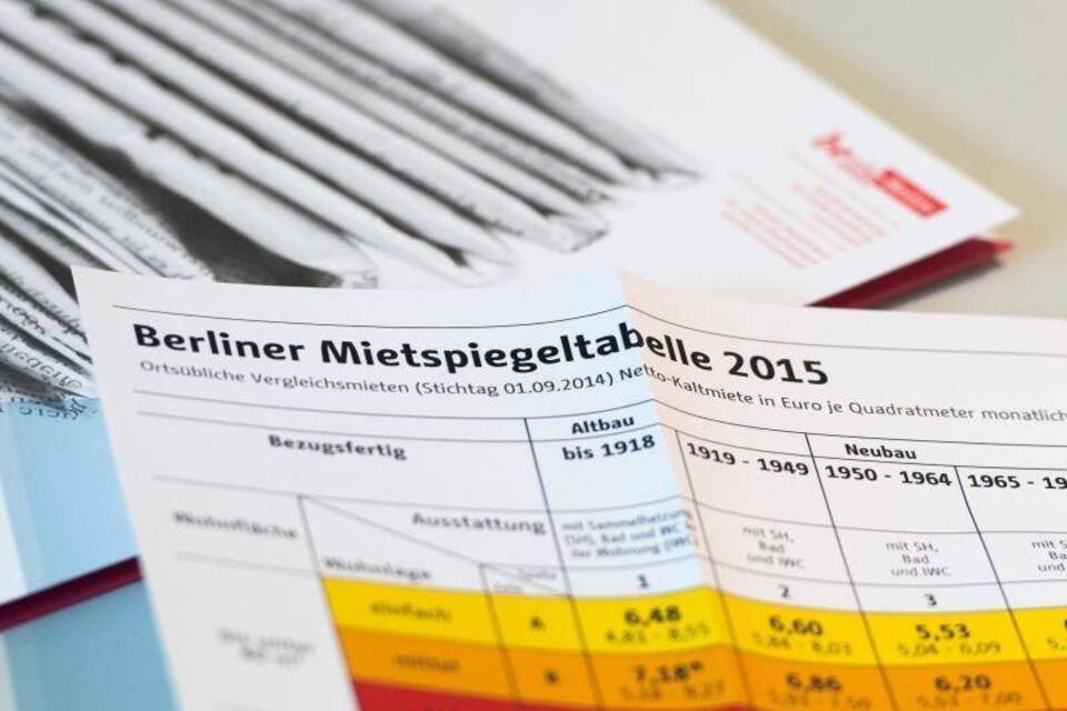 Mietspiegel 2015 für Berlin Mietspiegel 2015 für Berlin
