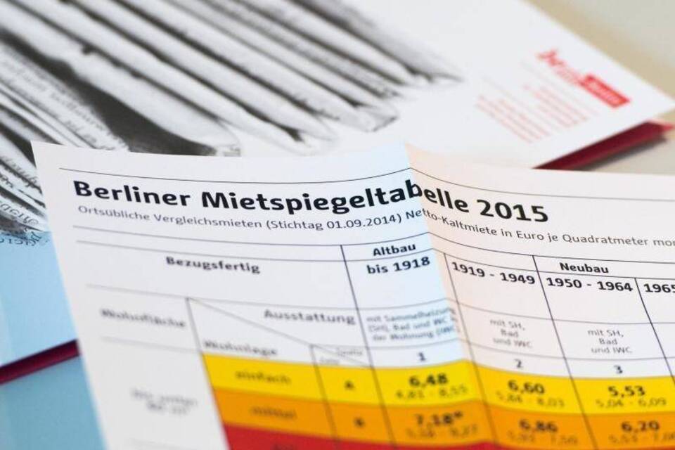 Mietspiegel 2015 für Berlin Mietspiegel 2015 für Berlin