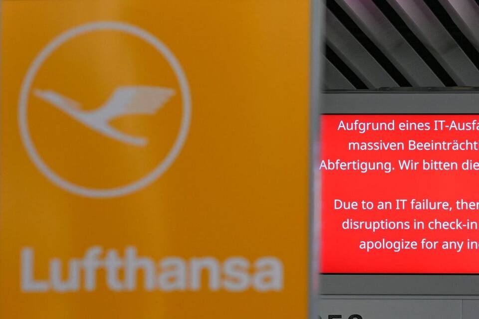 IT-Panne bei Lufthansa - Frankfurt am Main IT-Panne bei Lufthansa - Frankfurt am Main
