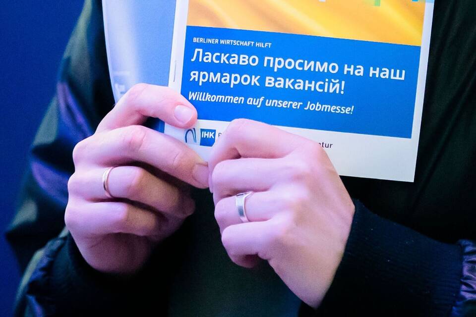 Jobmesse für ukrainische Geflüchtete Jobmesse für ukrainische Geflüchtete