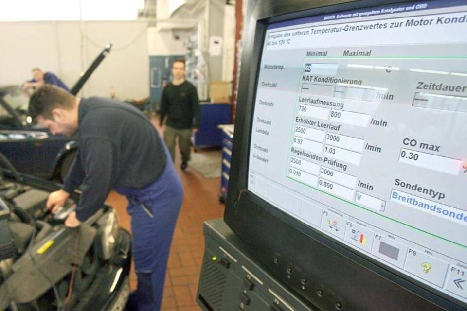 Abgasuntersuchung Abgasuntersuchung