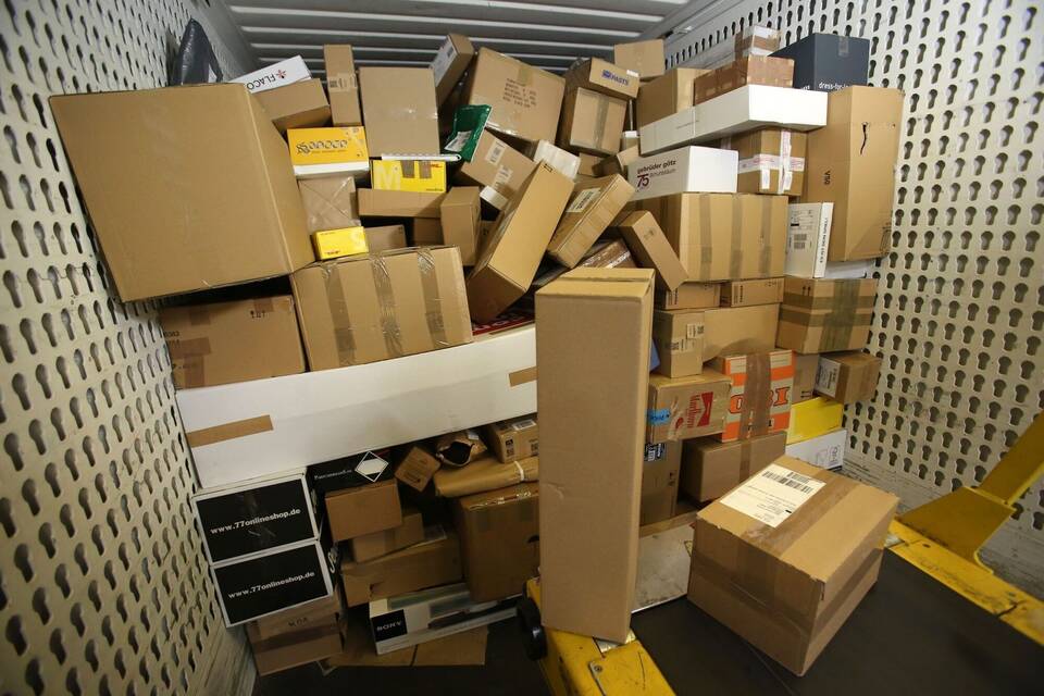 Pakete gehen zurück Pakete gehen zurück