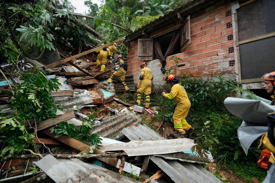 Erdrutsche in Brasilien Erdrutsche in Brasilien