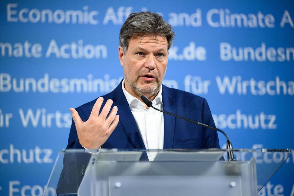 Habeck zu Produktionskapazitäten für die Energiewende Habeck zu Produktionskapazitäten für die Energiewende