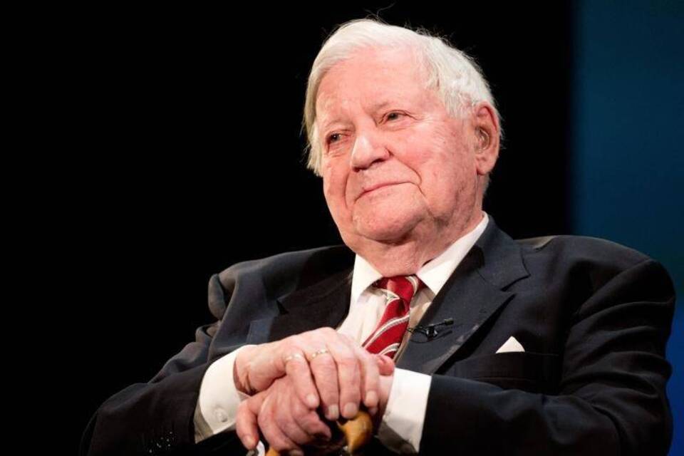 Altbundeskanzler Helmut Schmidt Altbundeskanzler Helmut Schmidt