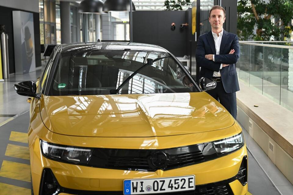 Opel-Geschäftsführer Florian Huettl Opel-Geschäftsführer Florian Huettl