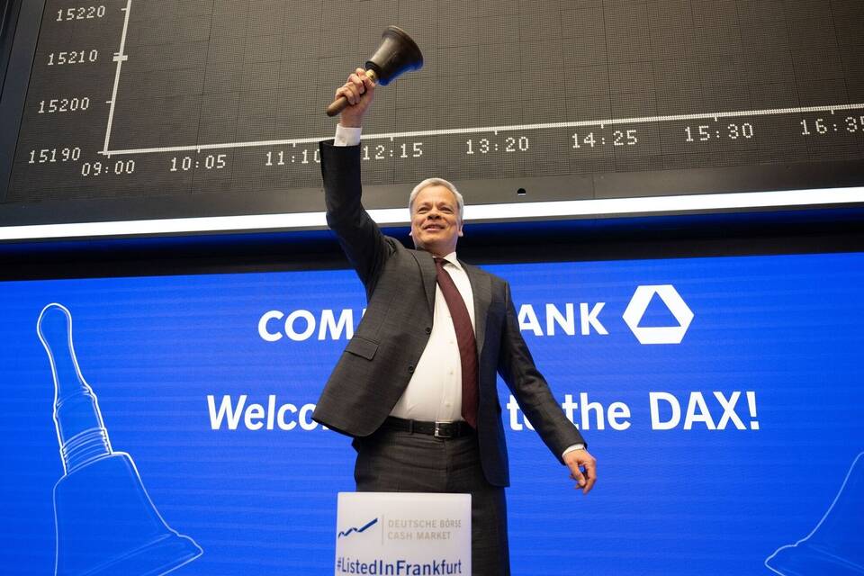 Rückkehr der Commerzbank in den Dax Rückkehr der Commerzbank in den Dax