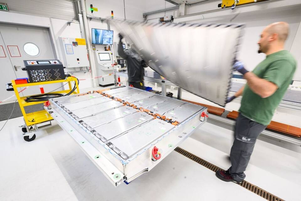 Recycling von E-Auto-Batterien