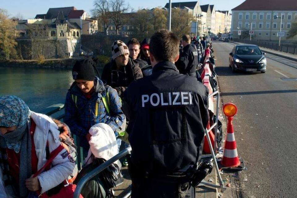 Situation deutsch-österreichische Grenze