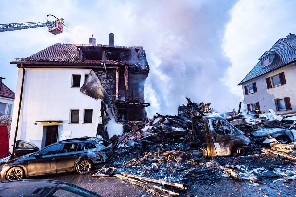 Explosion in Stuttgart Explosion in Stuttgart