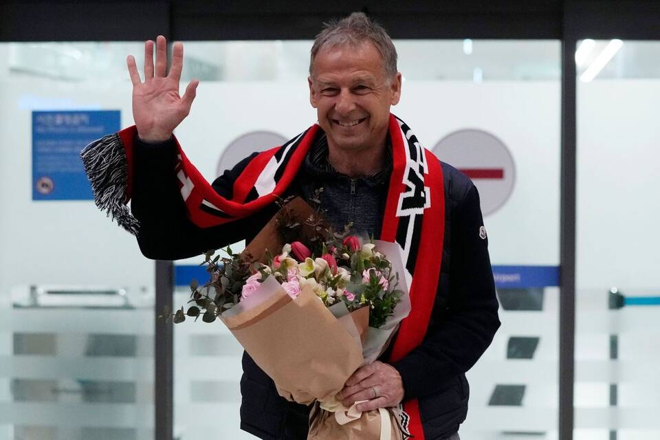 Jürgen Klinsmann in Südkorea Jürgen Klinsmann in Südkorea