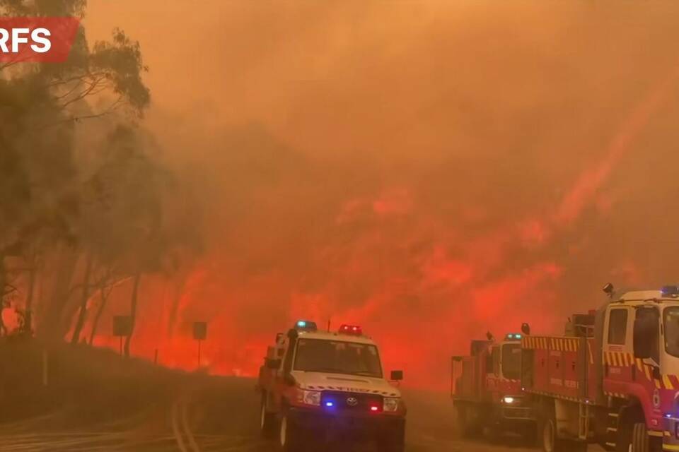 Buschfeuer in Australien Buschfeuer in Australien