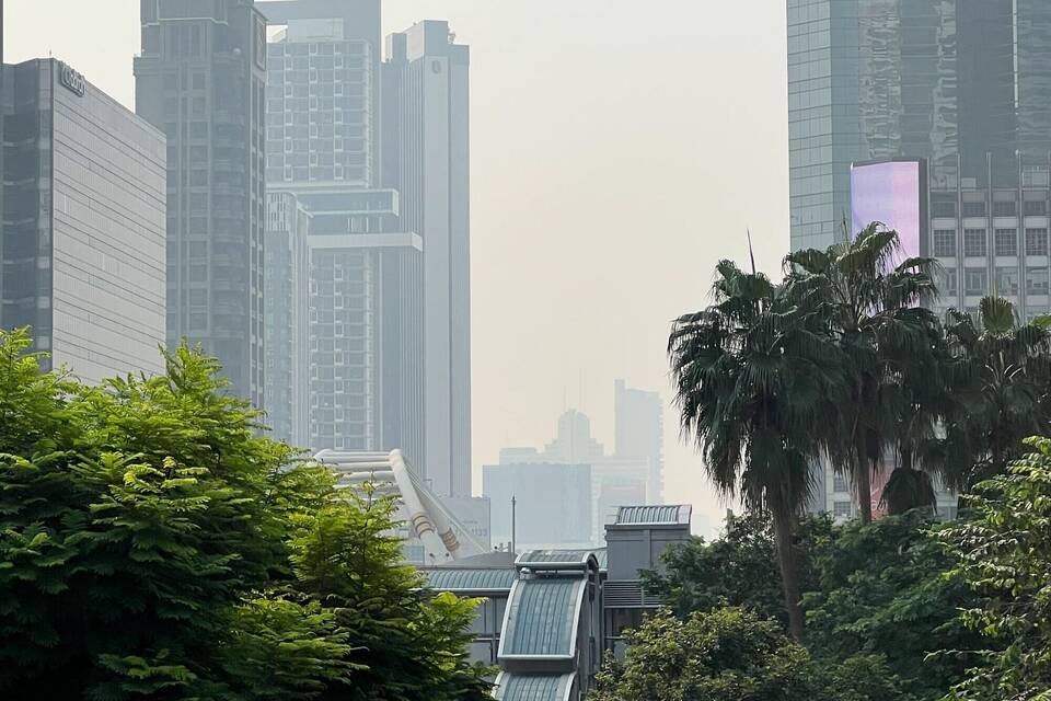Smog in Bangkok Smog in Bangkok