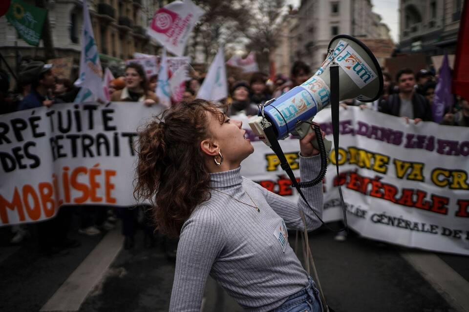 Streiks in Frankreich