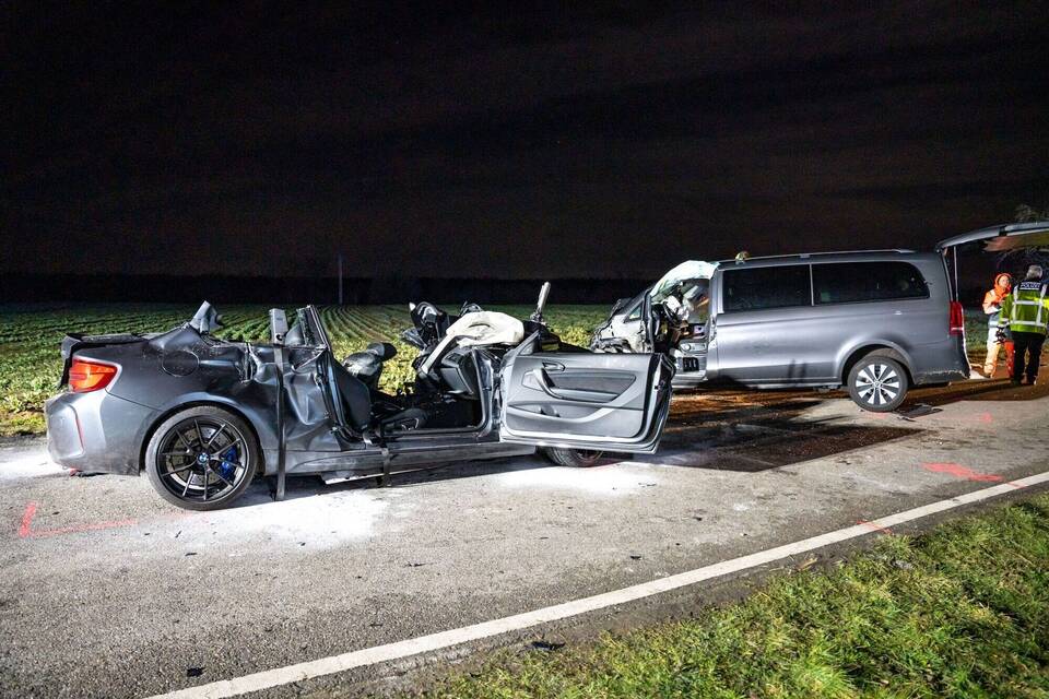 Unfall mit fünf Toten