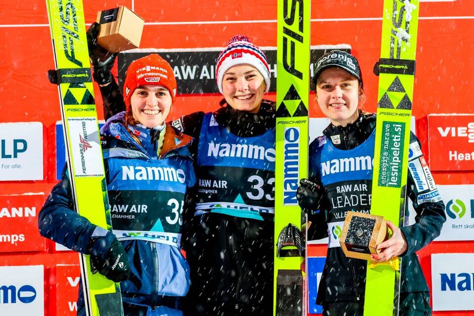 Lillehammer-Podium Lillehammer-Podium