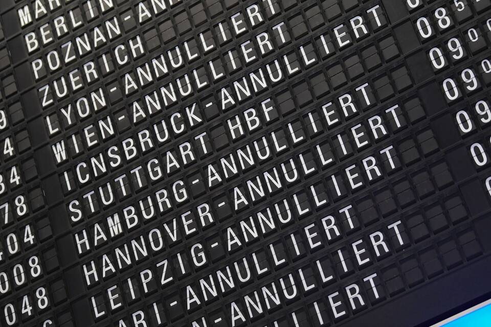 Flugverspätungen und Ausfälle Flugverspätungen und Ausfälle