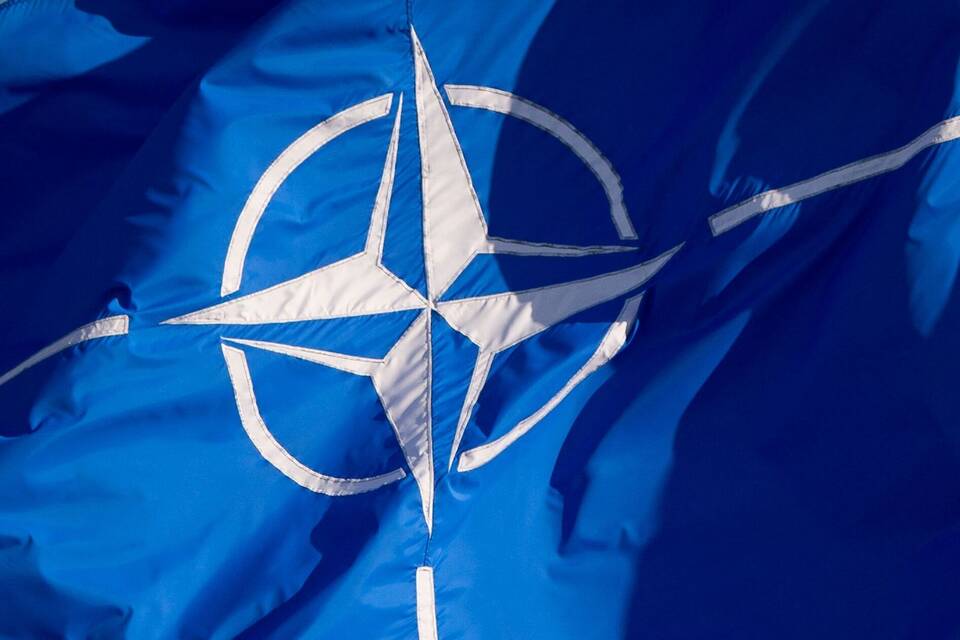 Nato-Flagge Nato-Flagge