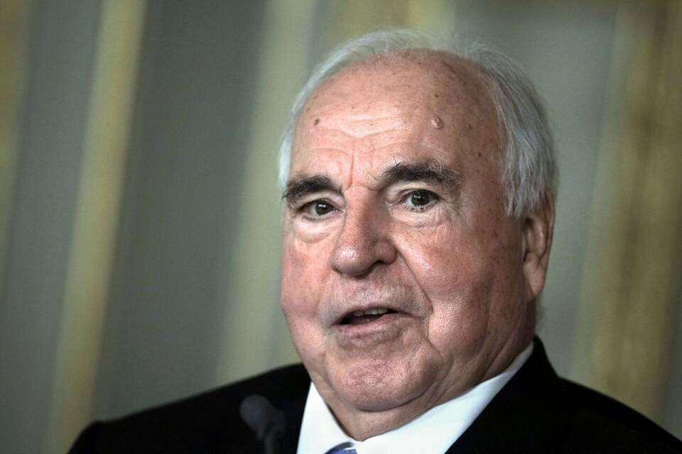 Altbundeskanzler Helmut Kohl