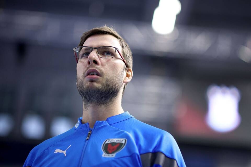 Füchse-Trainer Jaron Siewert Füchse-Trainer Jaron Siewert