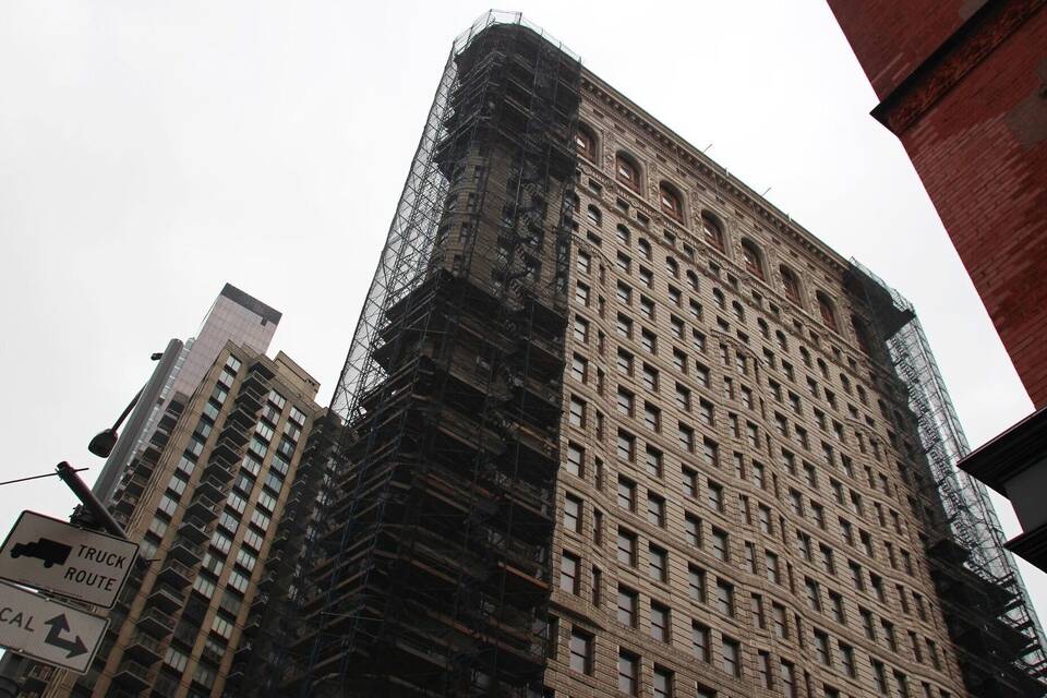 New Yorks berühmtes Flatiron Building New Yorks berühmtes Flatiron Building