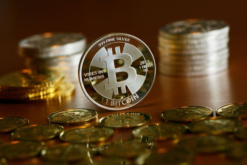 Bitcoin-Symbole Bitcoin-Symbole
