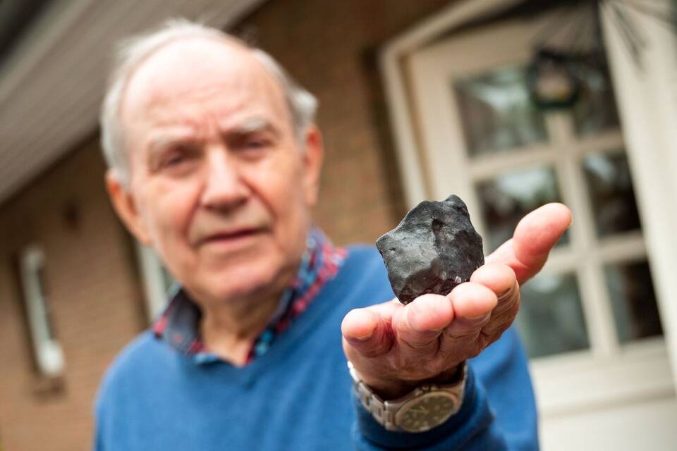 Kleiner Meteorit trifft Haus in Schleswig-Holstein Kleiner Meteorit trifft Haus in Schleswig-Holstein