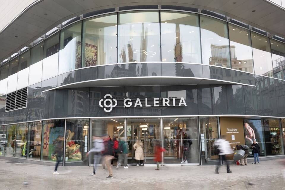 Warnstreik Galeria-Filiale Frankfurt/Main