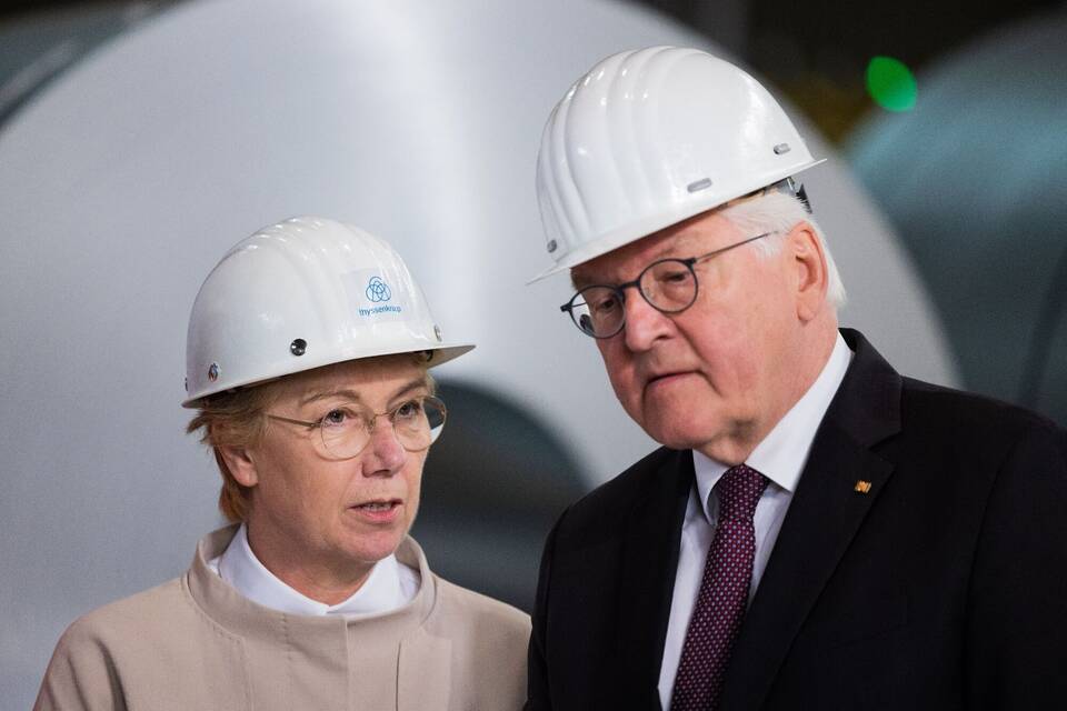 Bundespräsident Steinmeier & Martina Merz