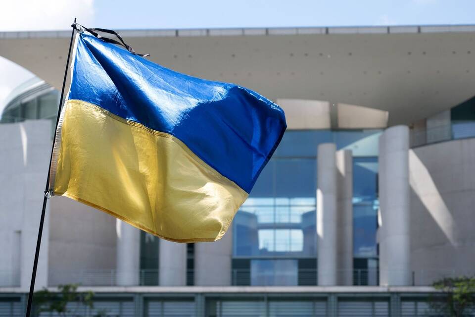 Ukrainische Flagge Ukrainische Flagge