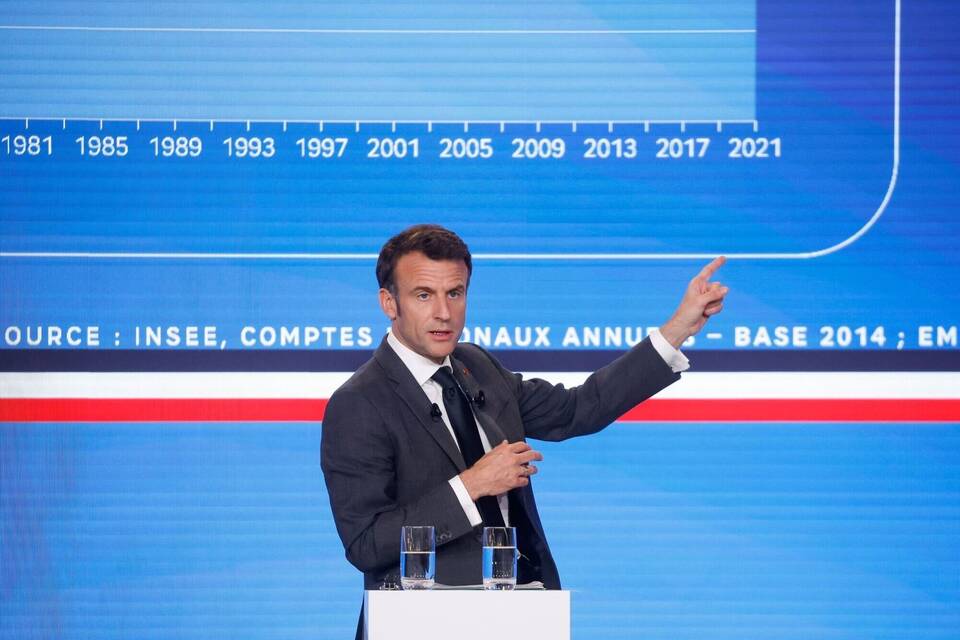 Frankreichs Präsident Macron