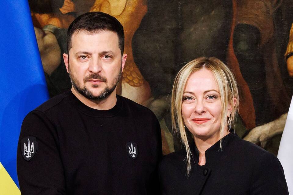 Selenskyj zu Besuch in Rom Selenskyj zu Besuch in Rom