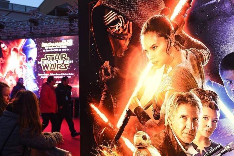 Deutschlandpremiere des neuen "Star Wars"-Films