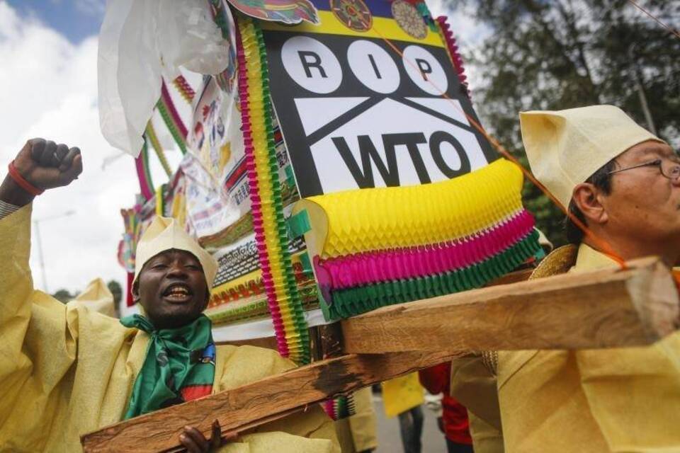 Anti-WTO-Demonstration Anti-WTO-Demonstration
