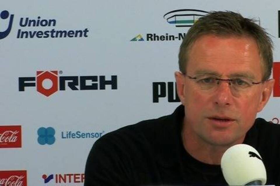 Rangnick: "Es waren auch Spieler anderer Vereine dabei!"