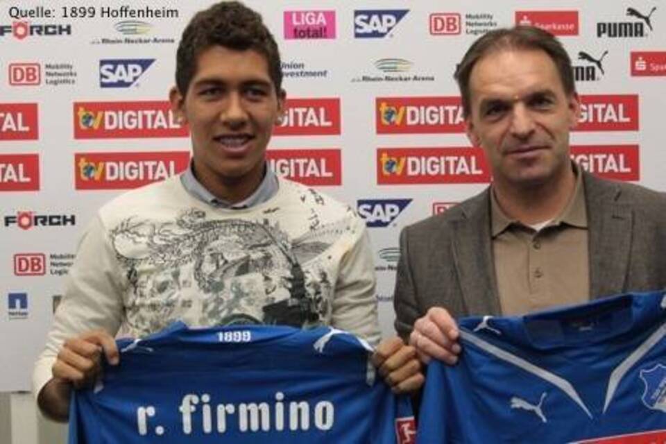 Firmino unterschreibt in Hoffenheim