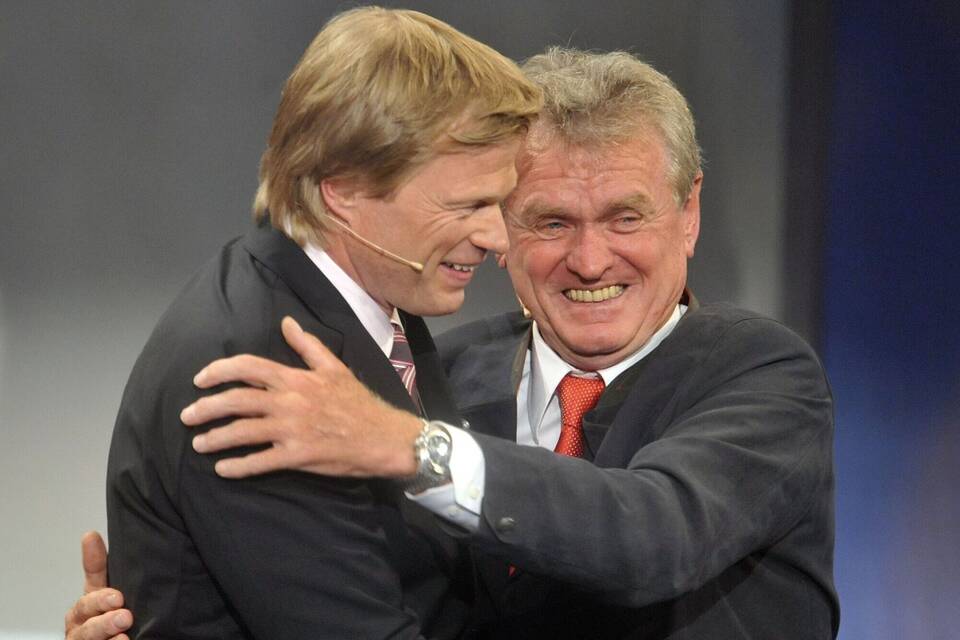 Oliver Kahn (l) und Sepp Maier Oliver Kahn (l) und Sepp Maier