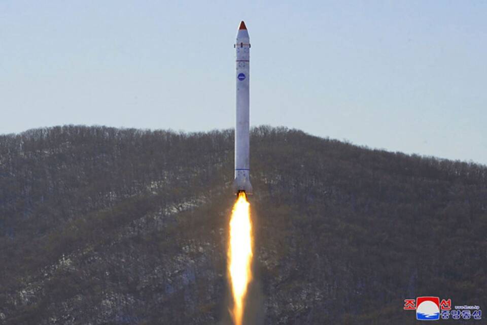 Nordkoreanische Rakete Nordkoreanische Rakete