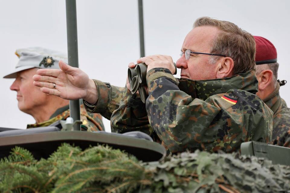 Bundesverteidigungsminister Pistorius Bundesverteidigungsminister Pistorius