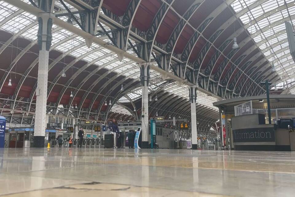 Lokführer-Streik in England Lokführer-Streik in England
