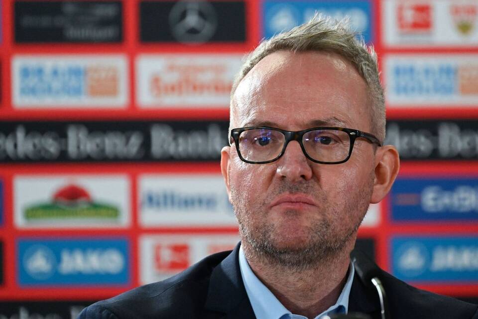 VfB-Vorstandschef Alexander Wehrle VfB-Vorstandschef Alexander Wehrle