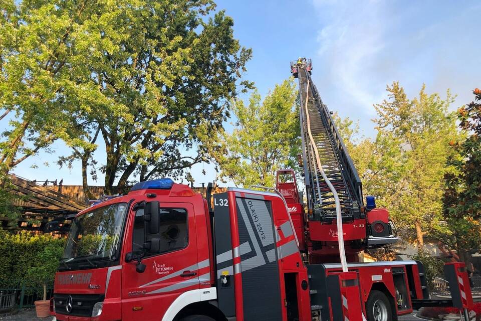 Brand im Europa-Park