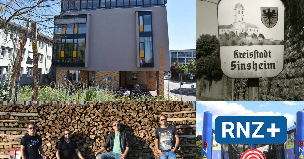 50 Jahre Große Kreisstadt Von Sinsheim für die Sinsheimer Sinsheim