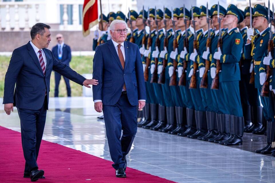 Bundespräsident Steinmeier besucht Kirgistan Bundespräsident Steinmeier besucht Kirgistan