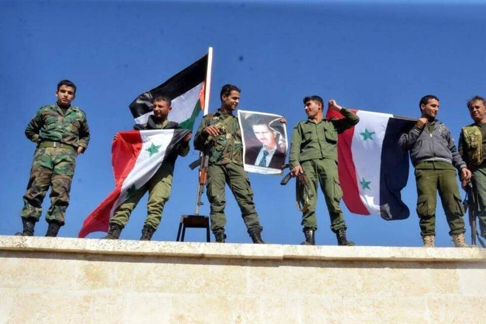 Syrische Soldaten